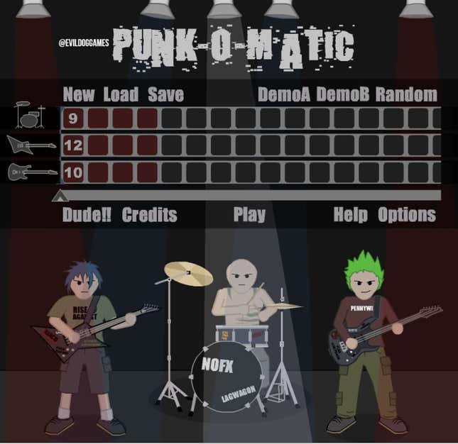 Punk-o-Matic Screenshots and Videos - Kotaku