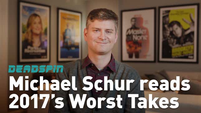 Michael Schur Presented The Deadspin Award For Worst Take