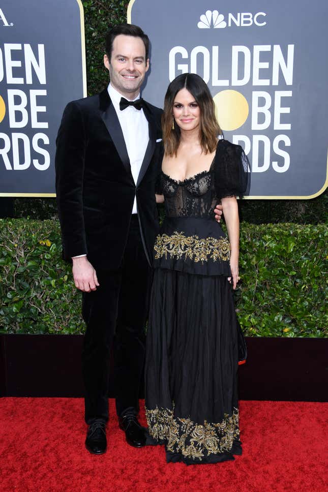 Image for article titled Rachel Bilson and Bill Hader, Who Seem to Be Dating, Made it (Red Carpet) Official