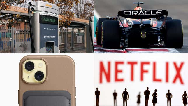 Image for article titled The week in tech and innovation: Starbucks EV chargers, Netflix data dump