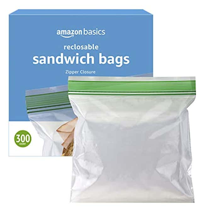 Image for article titled Amazon Basics Sandwich Storage Bags, Now 15% Off