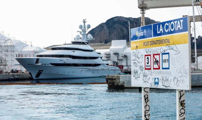 The Amore Vero in La Ciotat