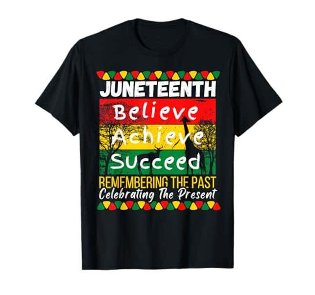 Image for article titled Juneteenth Is My Independence Day Black Pride Melanin T-Shirt, Now 15% Off