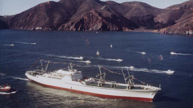 The nuclear US cargo ship Savannah