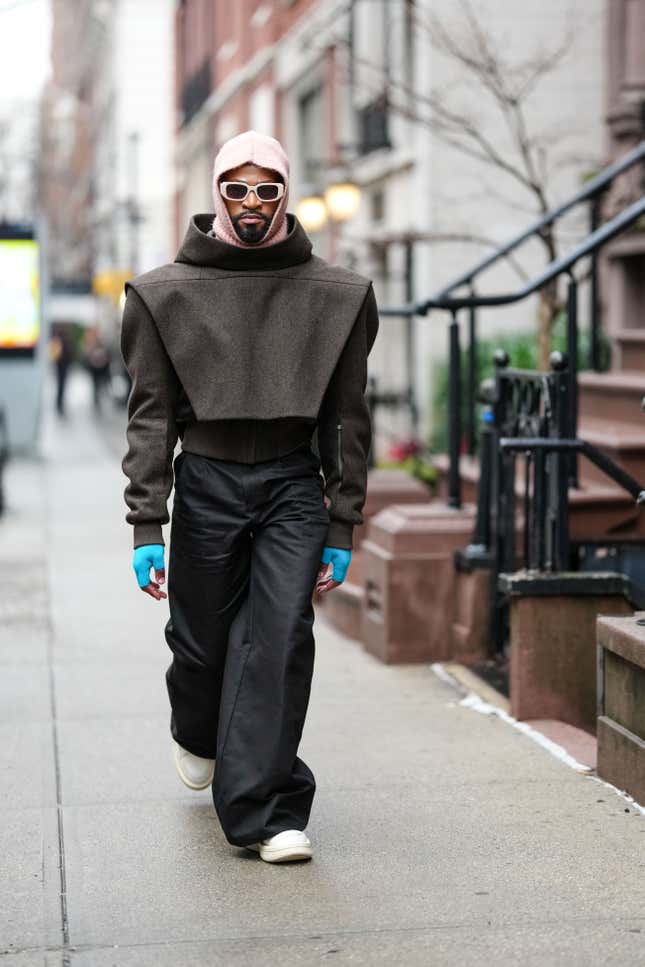 Image for article titled The Best Black Street Style From New York Fashion Week