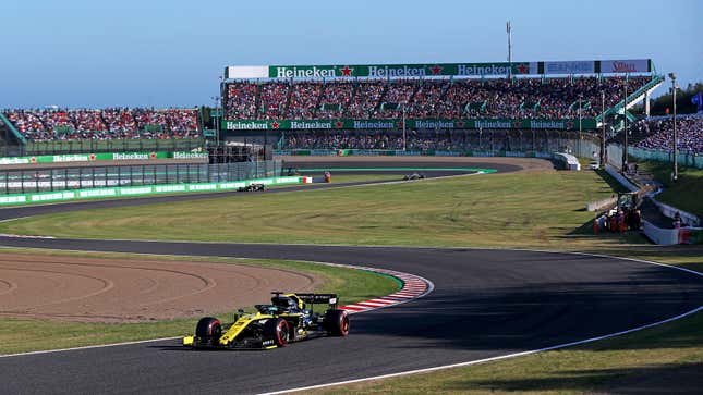 Image for article titled Sadly There Will Be No F1 Japanese Grand Prix In 2021 Either