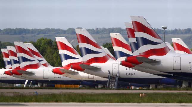 British Airways planes