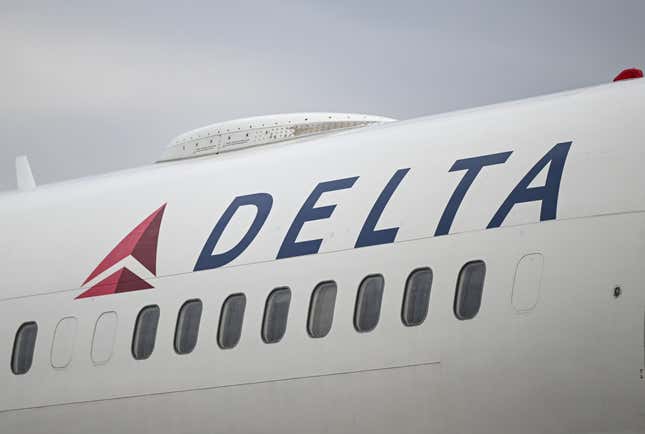 A Delta Air Lines plane