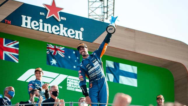 Image for article titled Daniel Ricciardo Joins The Order Of Australia