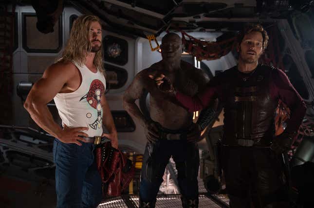 Marvel superheroes joined together