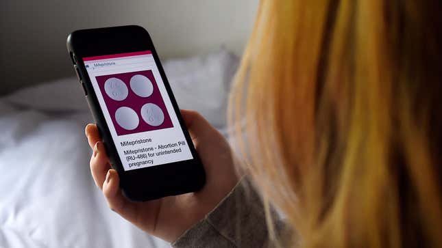 Image for article titled Twitter Flagged a Tweet About Abortion Pills as 'Promoting Self-Harm'