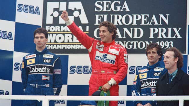 Image for article titled Ayrton Senna Helped Sega Make A Better F1 Game