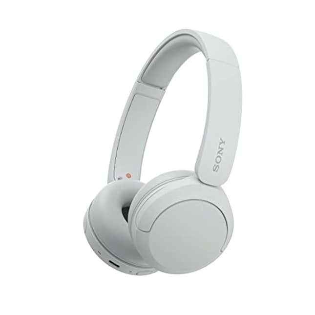 Image for article titled Enjoy the Superior Audio Experience with Sony&#39;s Limited Edition White Matte Bluetooth Headphones