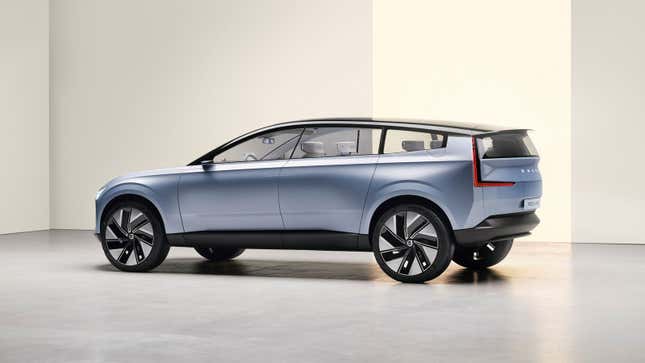 The Volvo Concept Recharge electric wagn