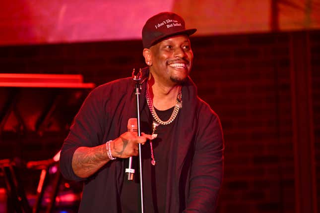 Tyrese Gibson performs onstage during Mother’s Day Concert at Stockbridge Amphitheater on May 11, 2024 in Stockbridge, Georgia.