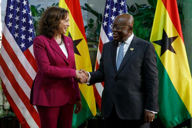 Image for article titled Here Are More Best Moments From VP Kamala Harris&#39; Africa Tour