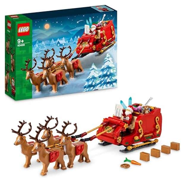 Image for article titled LEGO Santa&#39;s Sleigh, Now 30% Off