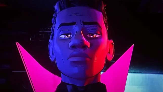 Miles G. Morales in Spider-Man: Across the Spider-Verse.