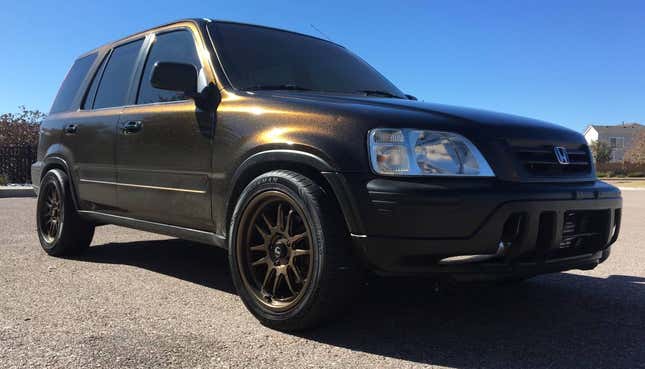 Image for article titled At $11,500, Could This Turbocharged 2000 Honda CR-V Be A Real BFD?