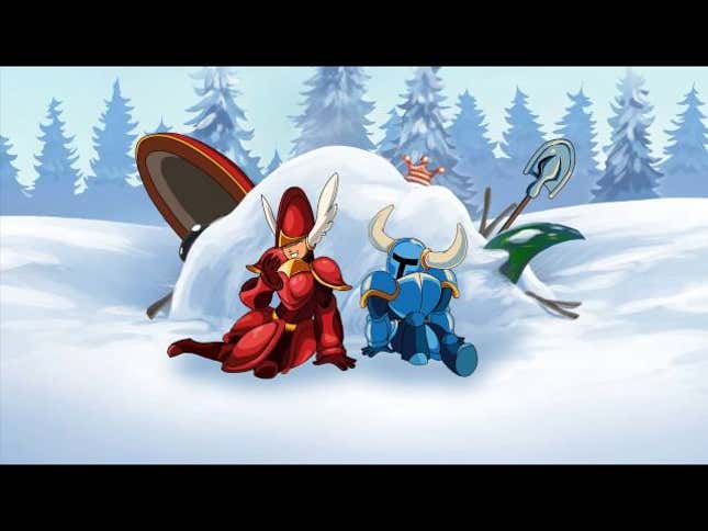 It's The Fan-Made Animated <i>Shovel Knight</i> Holiday Special