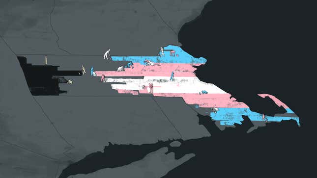 Image for article titled Massachusetts Is an Unlikely Battleground for the Future of Trans Rights, But Here We Are