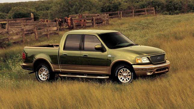 Image for article titled The 2001 Ford F-150 SuperCrew Opened The Floodgates For 4-Door Trucks