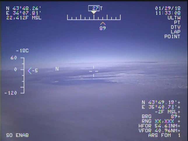 A Russian Fighter Jet Just Came Screaming Within Five Feet Of An American Navy Spy Plane