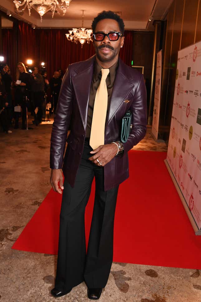 LONDON, ENGLAND - FEBRUARY 02: Colman Domingo attends The 45th London Critics’ Circle Film Awards at The May Fair Hotel on February 2, 2025 in London, England. 