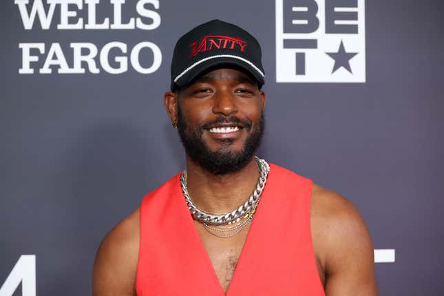 Luke James attends the NAACP Image Awards Dinner at Hollywood Palladium on March 14, 2024 in Los Angeles, California.