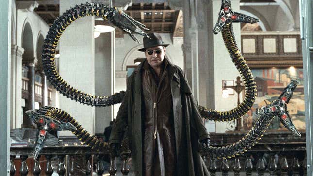 Doctor Octopus getting ready for action