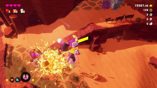 A screenshot of Donkey Kong Banaza shows off the game. 