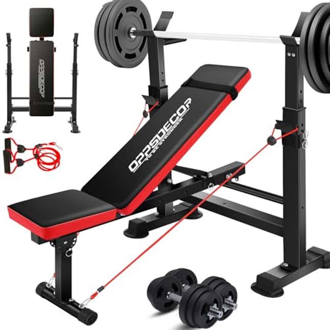 Weight bench available now sale