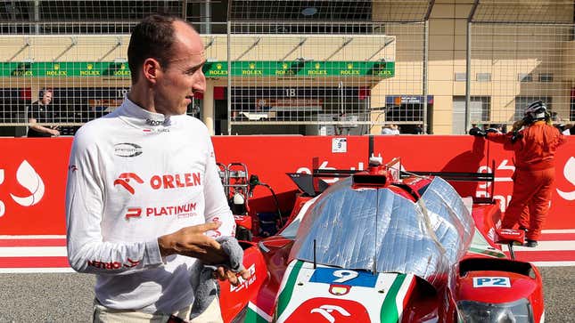 Robert Kubica of Poland during the 8 Hours of Bahrain at Bahrain International Circuit on November 14, 2022 in Bahrain, Bahrain.