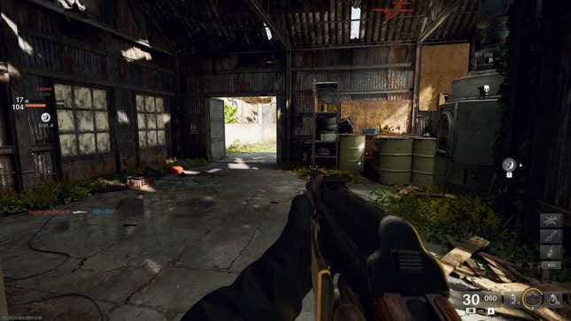 An AK-47 in use mid-match in Black Ops 6.