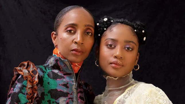 Rebecca Henry and Akua Shabaka, the mother-daughter designers behind House of Aama, an LA line part of the 2024 Black History Month collection at Target 