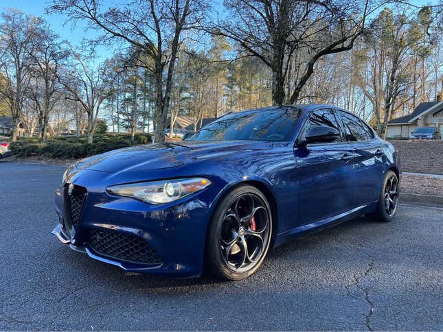Image for article titled At $22,900, Is This 2017 Alfa Romeo Giulia Ti Depreciation At Its Finest?