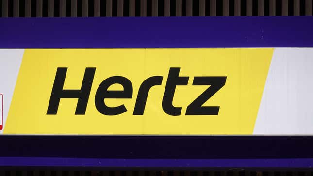 El logotipo de Hertz