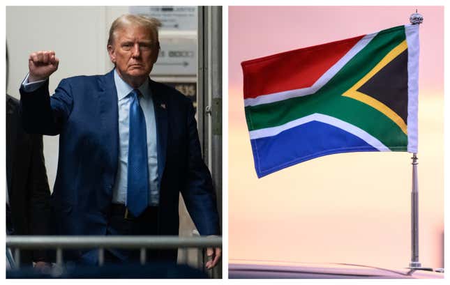 Image for article titled Black America Reacts to Trump Welcoming White People From South Africa, a Nation That Brutalized Black People