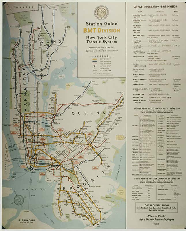 1948 BMT map.