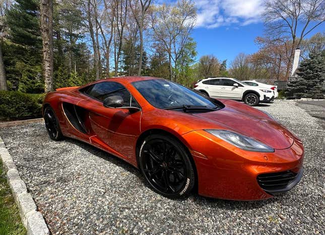 Image for article titled At $115,000, Is This 2012 McLaren MP4-12C A Mack Daddy Deal?
