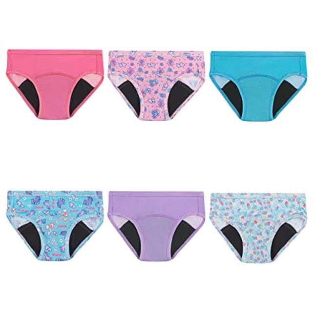 Image for article titled Hanes Girls Toddler Potty Trainer Briefs, Now 12% Off