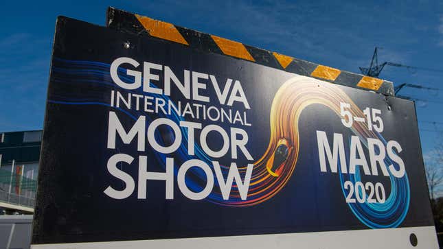 Image for article titled 2022 Geneva International Motor Show Cancelled For Third Year In a Row