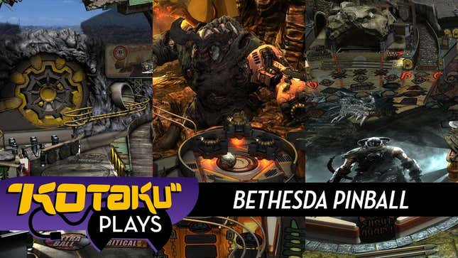 <i>Skyrim</i>, <i>Fallout</i> And <i>Doom</i> Make For Three Very Cool Pinball Tables<em></em>