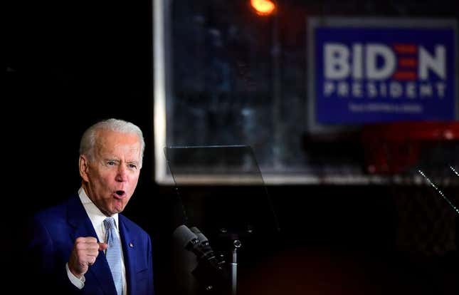 Image for article titled Biden Stays on Brand, Bernie Wins Pot-Smoking States and Other Takeaways From Super Tuesday