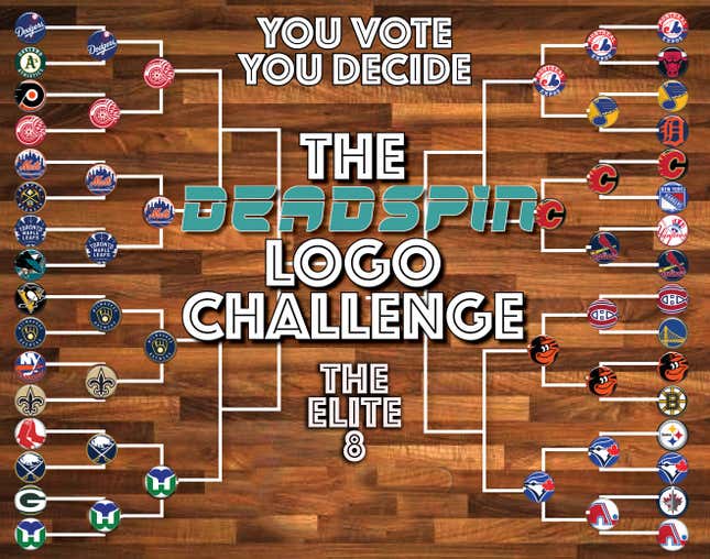 Image for article titled It&#39;s On To The Elite 8 As Our Sports Logo Challenge Marches On