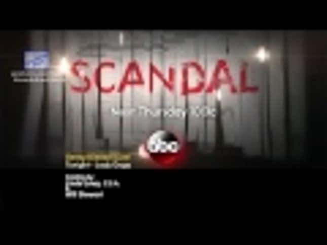 Gladiators, Here's Your <em>Scandal</em> Open Thread: Who Got Shot?