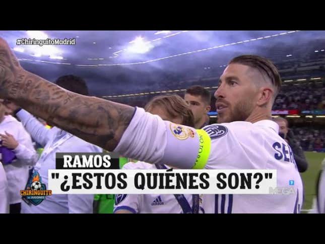 Two Dipshits Tried To Crash Real Madrid's Champions League Title Celebration