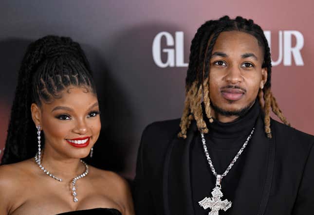 Image for article titled Halle Bailey Reveals Who Came Up With Her Son’s Unique Name