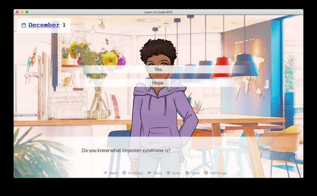 Learn to Code RPG Screenshots and Videos - Kotaku
