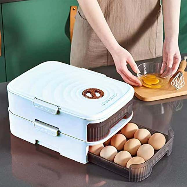 Image for article titled RoyalArt Egg Holder for Refrigerator, Now 66.77% Off